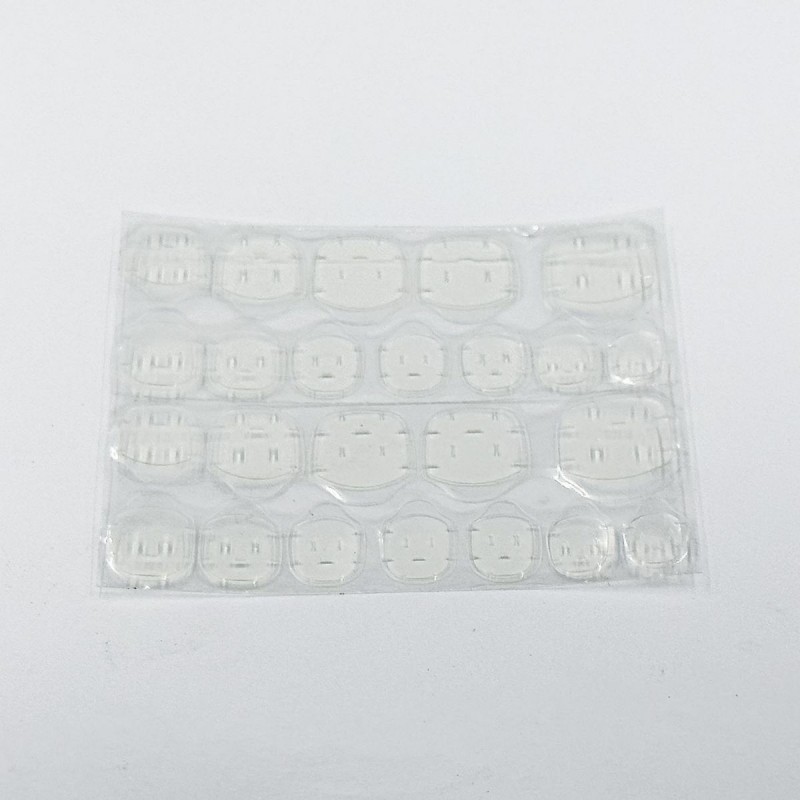 24 pcs Jelly Gel in front of a white background
